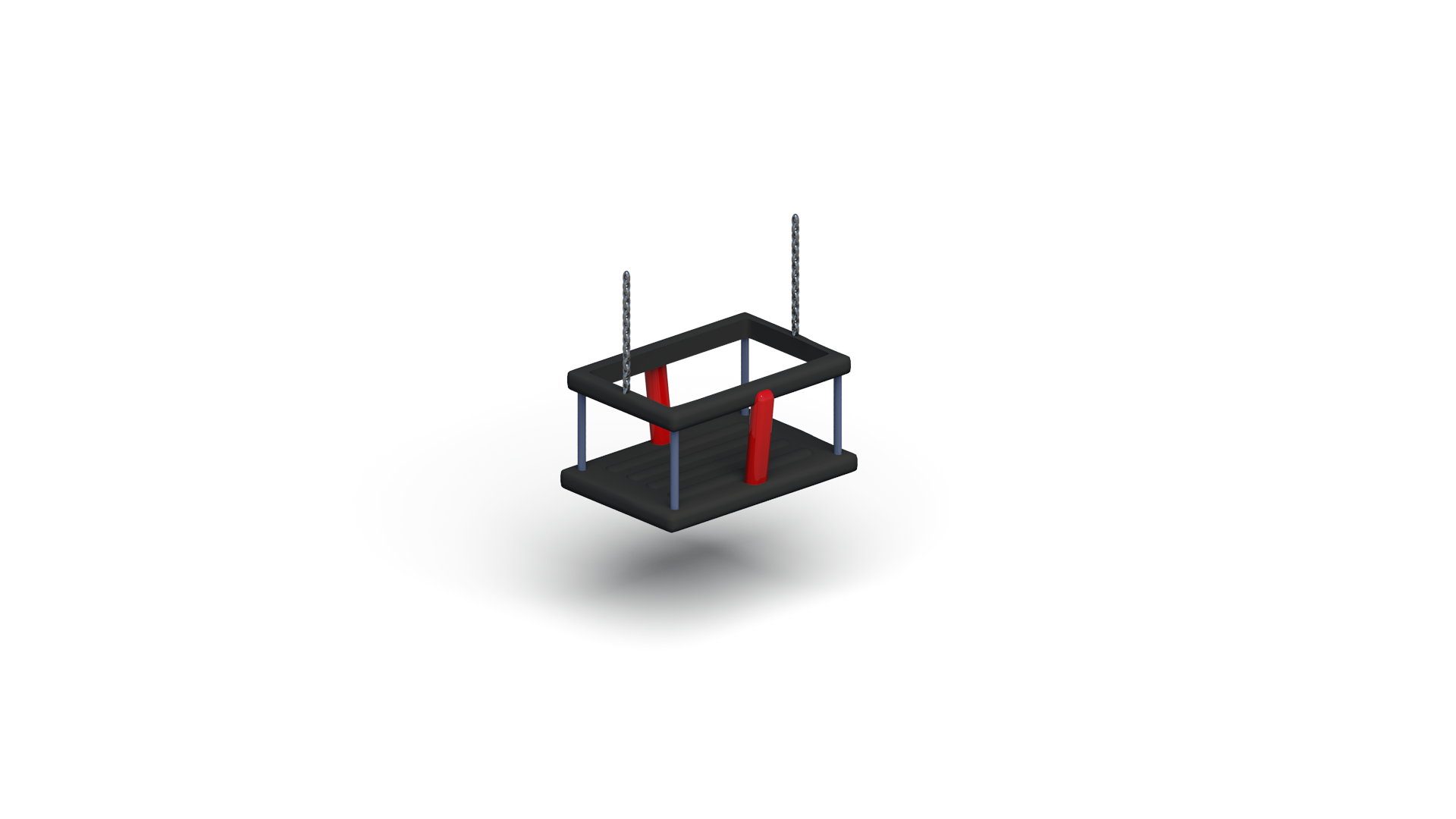Siedzisko huśtawkowe koszyk gumowe
